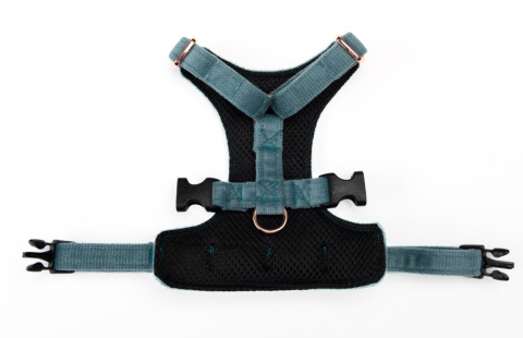 NIEBIESKIE szelki bezuciskowe