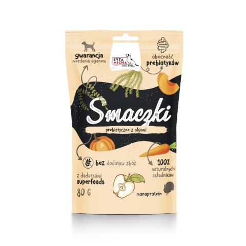 Smaczki probiotyczne z algami
