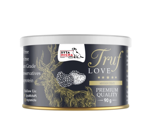 TrufLove smaczki dla psa z dziczyzną 90g