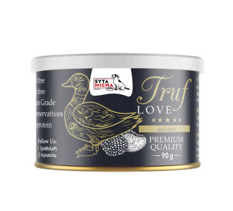 TrufLove smaczki dla psa z kaczką 90g